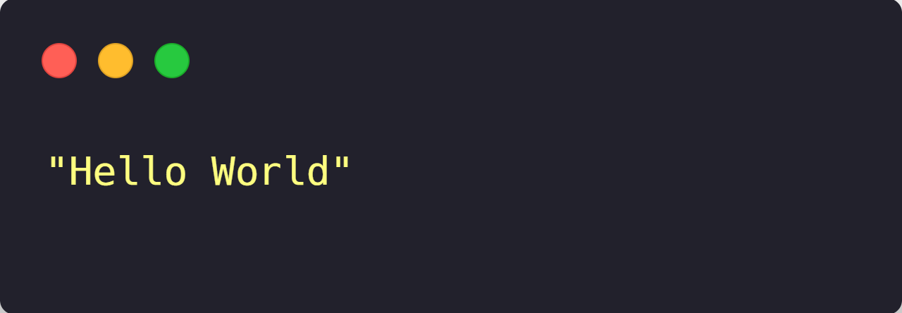 Hello World